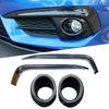 Door Bowl + Door Handle Cover  ABS Carbon Fiber Exterior Car Accessories For Honda Civic 10th 2016 2017