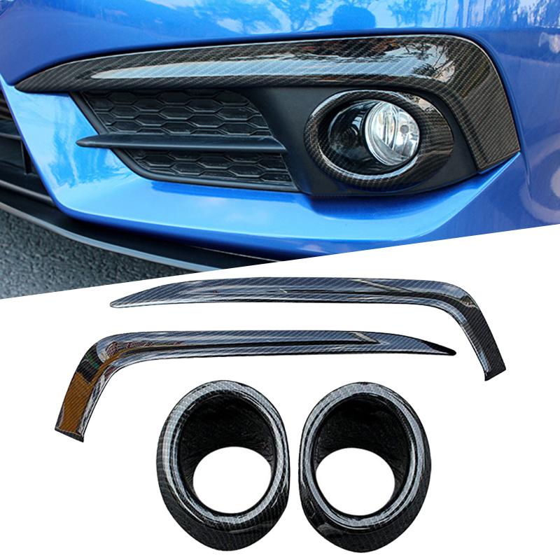 Door Bowl + Door Handle Cover  ABS Carbon Fiber Exterior Car Accessories For Honda Civic 10th 2016 2017