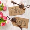 50Pcs Crown Key Bottle Opener Beer Wine Opener Wedding Favors Gifts for Guests Rustic Home  Party Decoration Gift