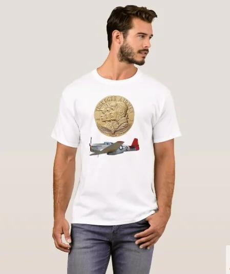 Tuskegee Airmen AfricanAmerican Pursuit Squadron TShirt 100 Cotton ONeck Summer Short Sleeve Casual Mens Tshirt Size S3XL S