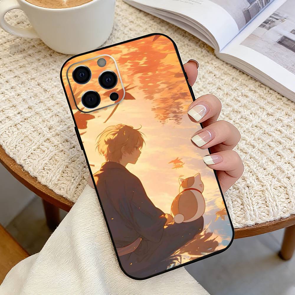 Natsume Y-yuujinchou Takashi Phone Case Silicone Soft For IPhone 17 16 15 14 13 12 11 X XR Plus Pro Max Plus iPhone12