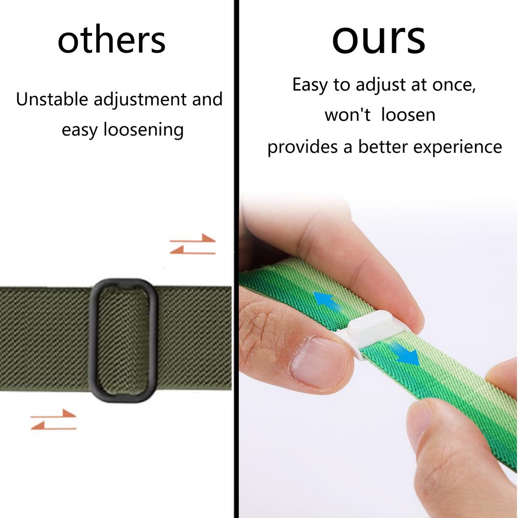 Nylon Strap For Apple watch band 45mm 40mm 44mm 41 46mm 49mm Elastic carbon bracelet correa iWatch series 9 8 7 6 se Ultra 2 10