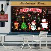 Home Snowman Xmas Decoration Wall Sticker Santa Claus Christmas Window Stickers Home Decals