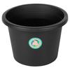 Large Garden Pot Outdoor Plastic Round Pot Black 34x24 cm