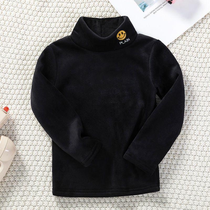 Autunno Inverno Caldo Moda Bambino Ragazzi Ragazze Peluche Calde Felpe Pullover