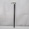 91.44 Cm Walking Stick, Wooden Cane, Dolphin Handle, Fish Shaped Handle, Black and Silver