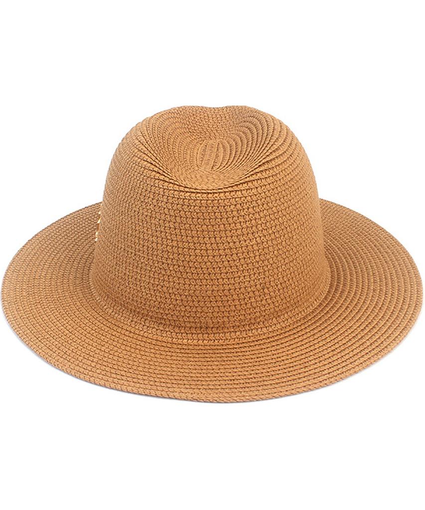 Yunibeosyeolkemiseuteuli Summer Simple Beige Fedora Summer Fedora