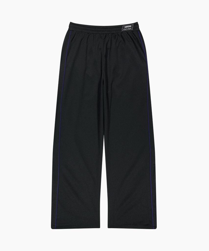 Weideun Heavy Mesh Wide Pants Black