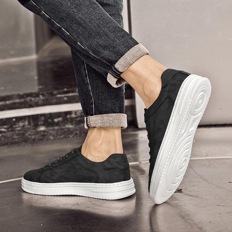 Large Size Men's Shoes Summer New Casual Canvas Shoes Retro Trend Board Shoes Fashion Explosion White Shoes Men