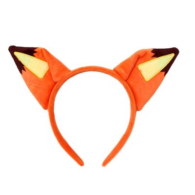 Foxes Ears Headband Soft Elastic Hair Accessory Fashion Hairpiece For Cosplay Party Costume Role Play Adults Kids