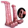 FAAK Fantasy Horse Silikonové pouzdro Sexuální hračky pro muže Velikost SL Duté dildo Zvětšení a prodloužení penisu