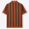 Men's 2 Piece Outfits Summer Short Sets Vintage Knit Button Down Shirt Short Sleeve Polo Casual Beach Suits Shirt Top and Shorts Matching Set for Male