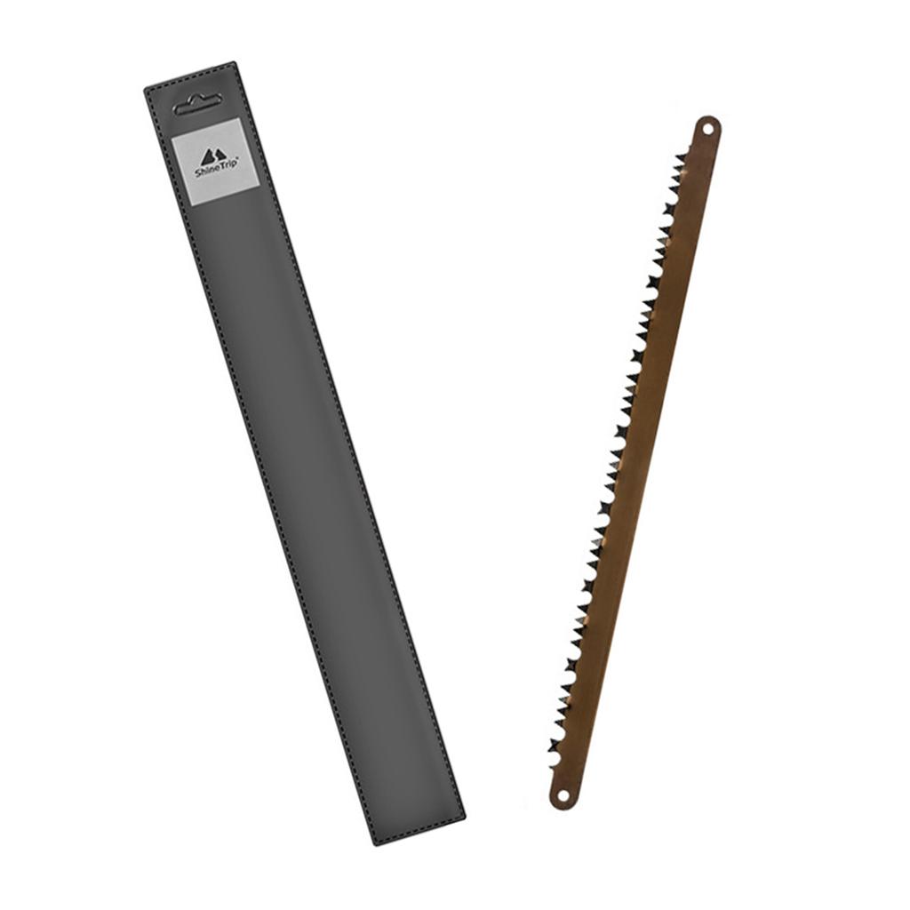 Čepel pro skládací pilu, kempovací, přeživší, skládací luková pila pro suché i mokré řezání stromů