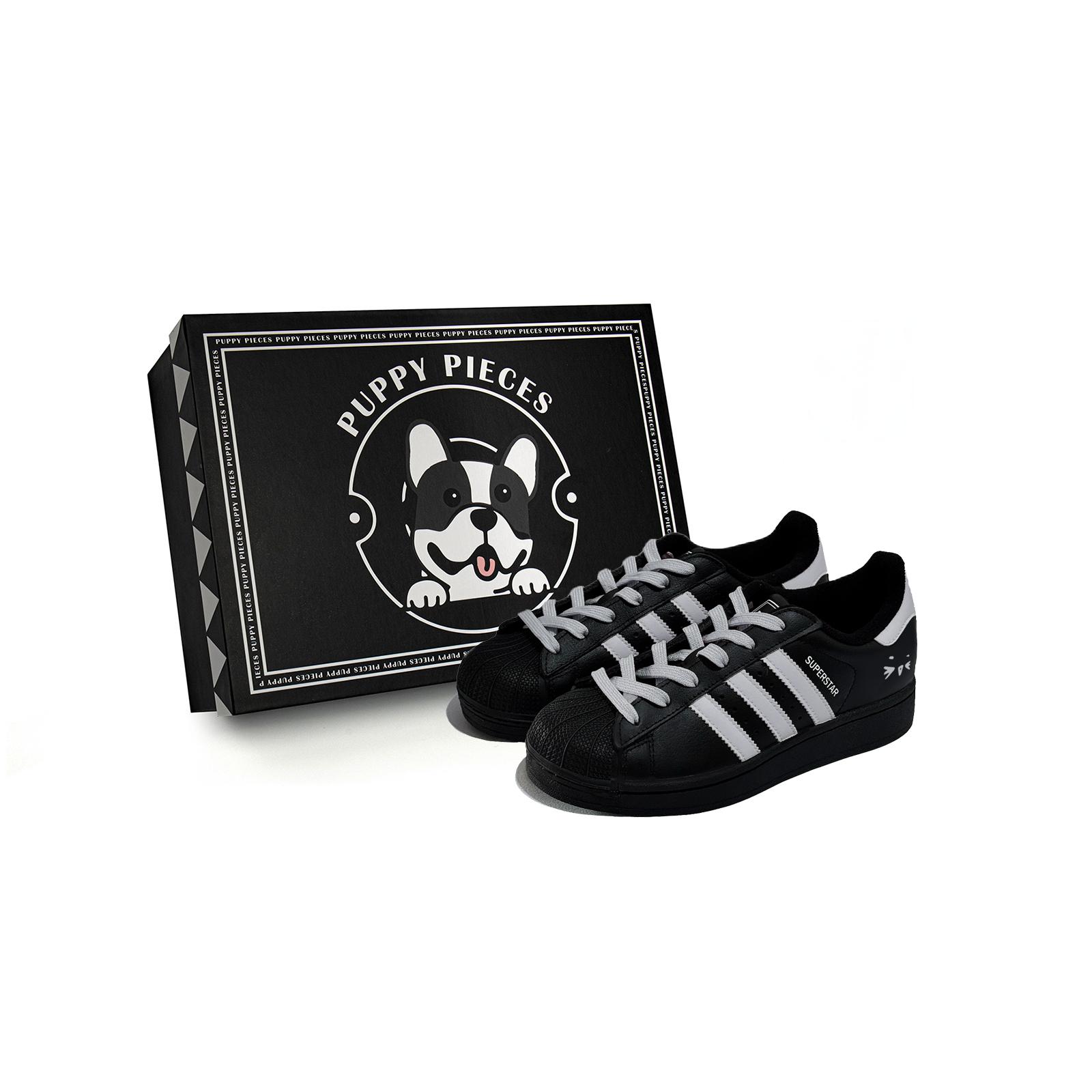 

Adidas Originals SUPERSTAR Piece, Special Shoe Box Low top Skateboard Shoes Unisex Dark Gray EG4959(Team85-S-BOXA) 38⅔