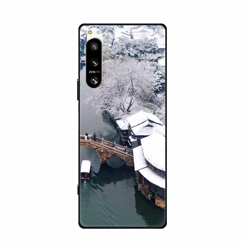 Cool Silicone Cover for Sony Xperia 5 IV Case Printed Fashion Soft Back Cover for Sony Xperia 5IV Case Protector Print Shells Xperia 5 IV