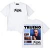 Rapper Trueno DANCE TRIP Tour Merch Tshirt Unisexs Women Fashion Short Sleeve Tee Shirts Y2K Cotton Casual Loose Teenagers Tshirts