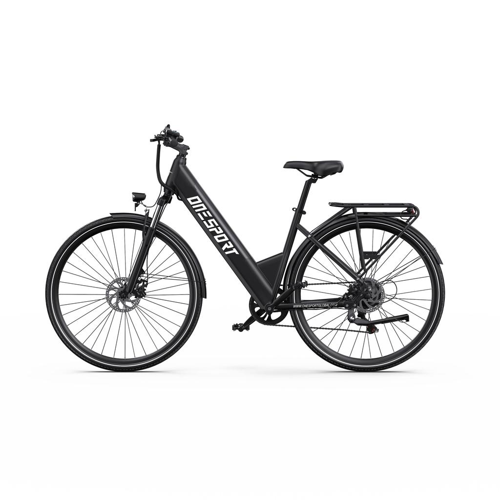 ONESPORT OT12 Urban Commuter Electric Bike, 250W 27.5" with 36V 13AH Battery