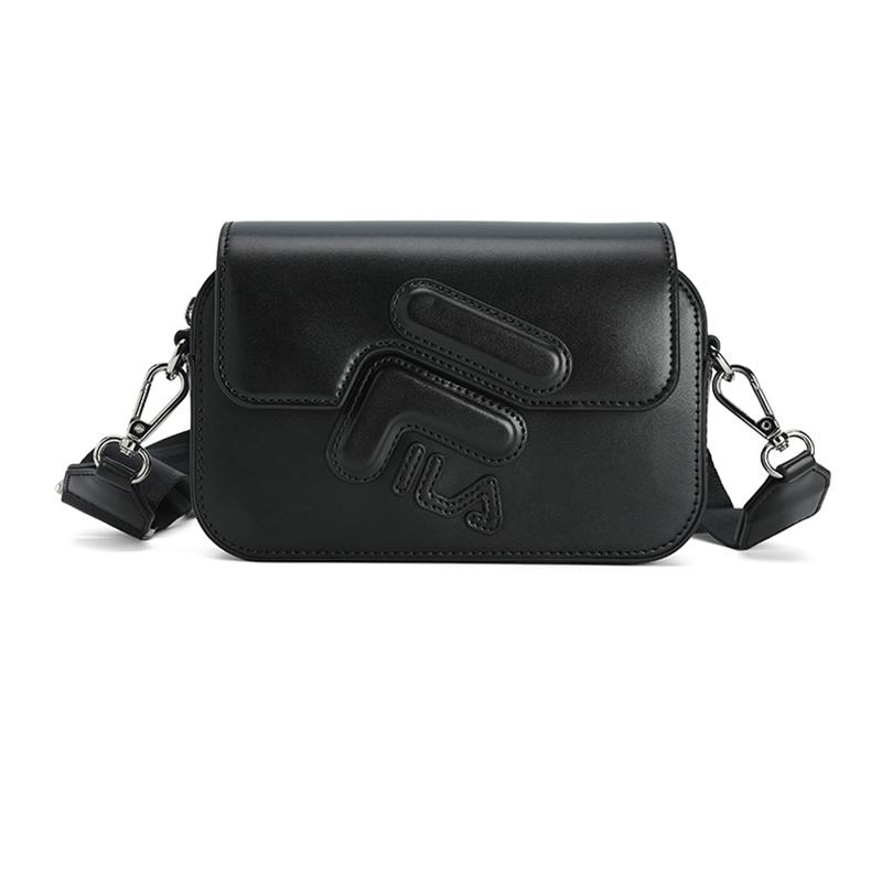New FILA PU Shoulder Bag XS Women's Black F13W539164F-BK
