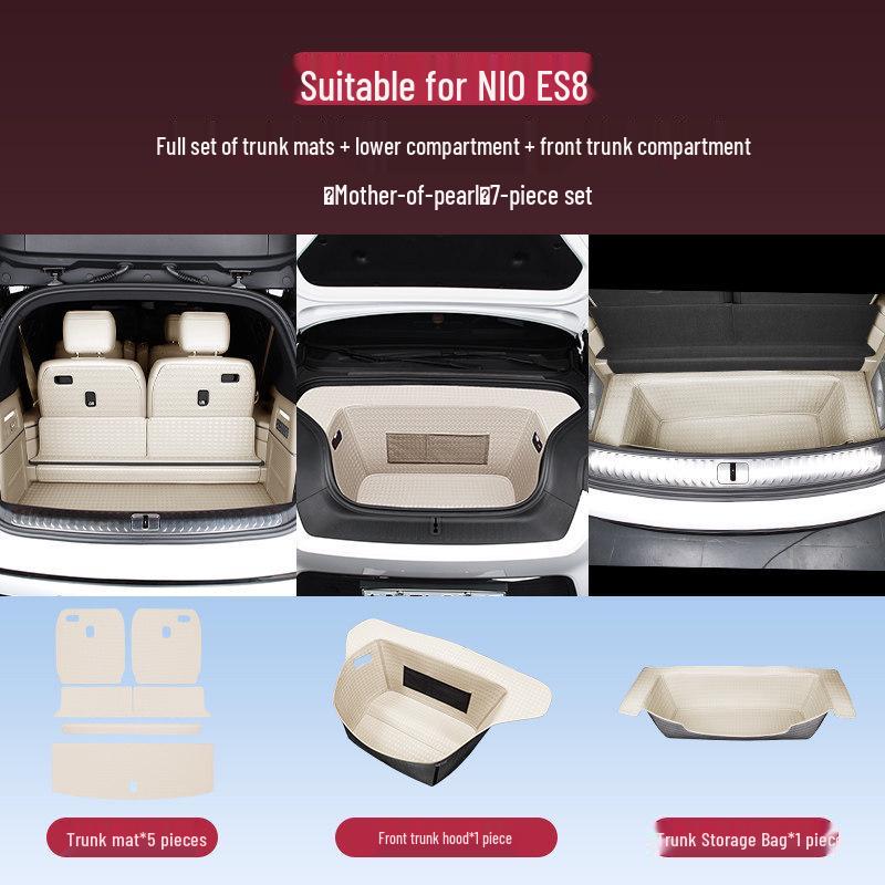 Nio ES8 Front Trunk Organizer Bag: Protective Mat for 26 Models