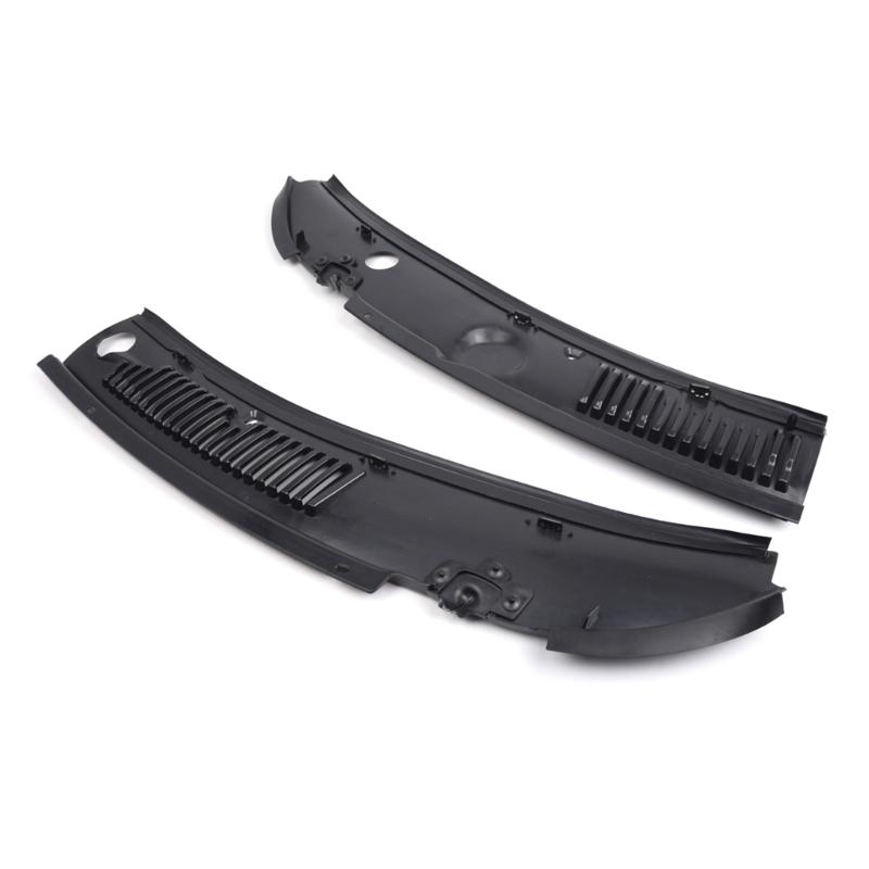1 Pair Windshield Wiper Cowl Vent Grilles Panel Hood Fit for 1999-2004 Replacement Auto Accessory 3R3Z6302228AAA