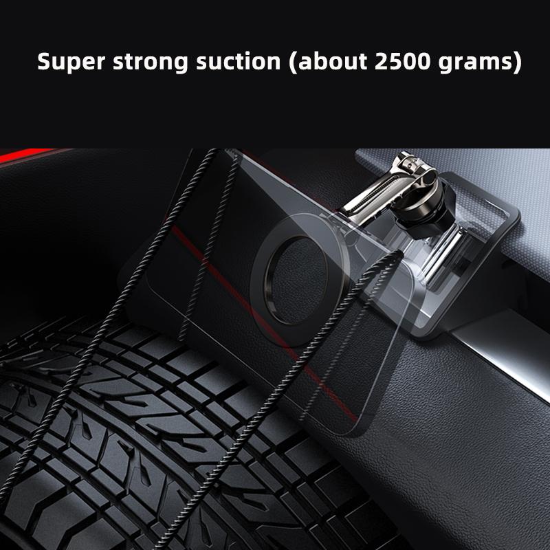 Car Phone Holder For Tesla Model3 Highland Model Y 2019-2025 Metal Mount Adjustable Magnetic Car Phone Support Frame Accessories