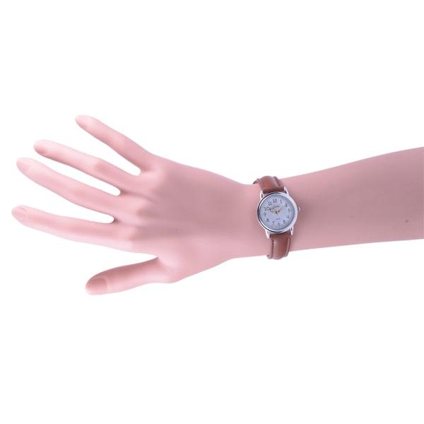 J-AXIS Women's AL1280-BR (Women's Fashion Watch Brown Sun Flame) Round Watch Brown Analog