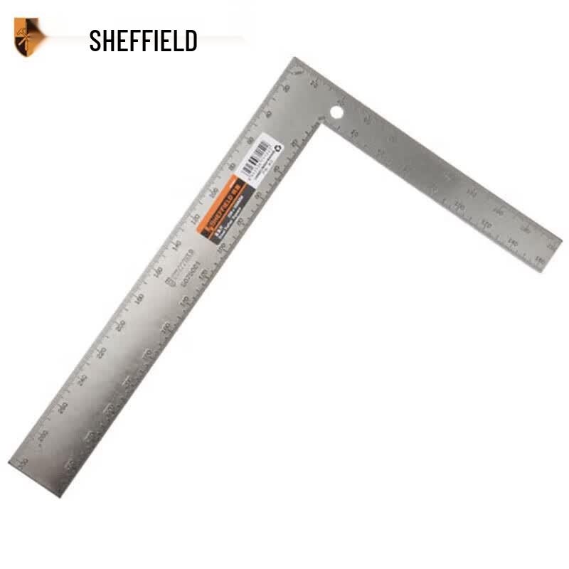Sheffield Steel Right Angle Square Ruler