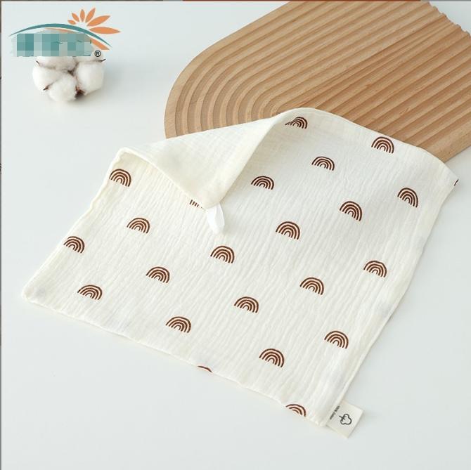 Newborn Face Towel Baby Face Cloth Baby Bath Towel Handkerchief Cotton Burp Cloth Soft Absorbent Gauze Kindergarten Washcloth