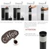 350ML American French Press Coffee Pot Portable Plastic Coffee Bottle with Filter Hand Pressure Coffee Pot for Car Travel Mug