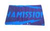 MAN WITH A MISSION muffler towel in Shiiku Sukio color (purple x light blue)