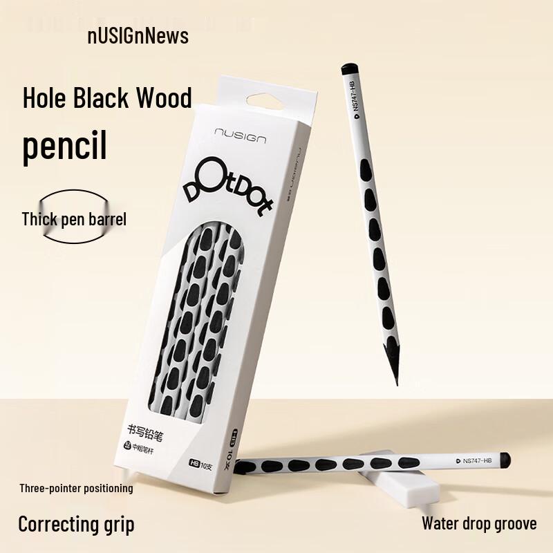 NUSIGN Ergonomic Triangular Grip Pencils
