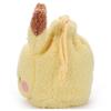 Takara Tomy Arts Pokemon Pokepiece Pikachu Plush Drawstring Bag, 7.1 inch