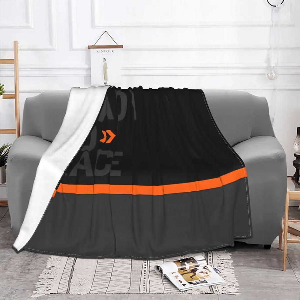 Ready To Race Blanket Soft Fleece Warm Flannel Enduro Cross Motocross Bitumen Bike Life Throw Blankets for Sofa Bedding Quilt