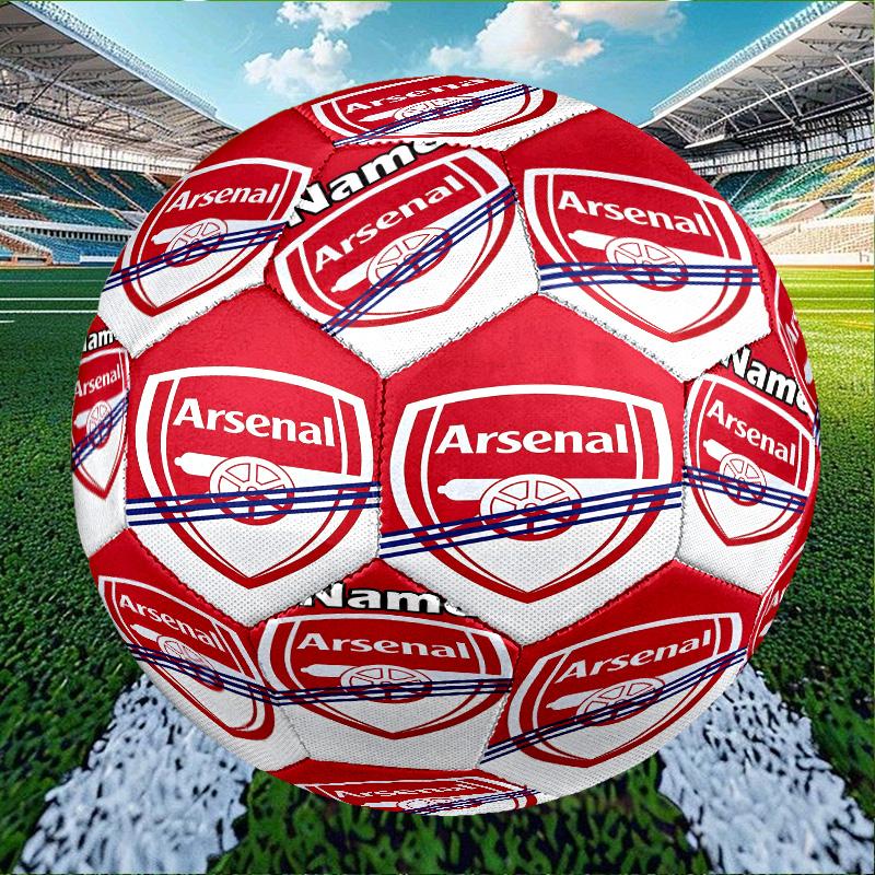 Custom Name Personalized Football team-A Print Size 5 Soccer Ball Training & Match Football, for Team, Kicking, Gift for Football Enthusiasts