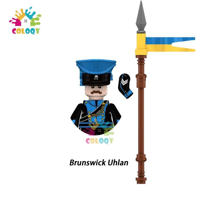 Дитячі Іграшки Наполеонівська Кавалерія Будівельні Блоки Військовий Кінь Сідло Солдати Міні Фігурки Іграшки Для Дітей Різдвяні Подарунки