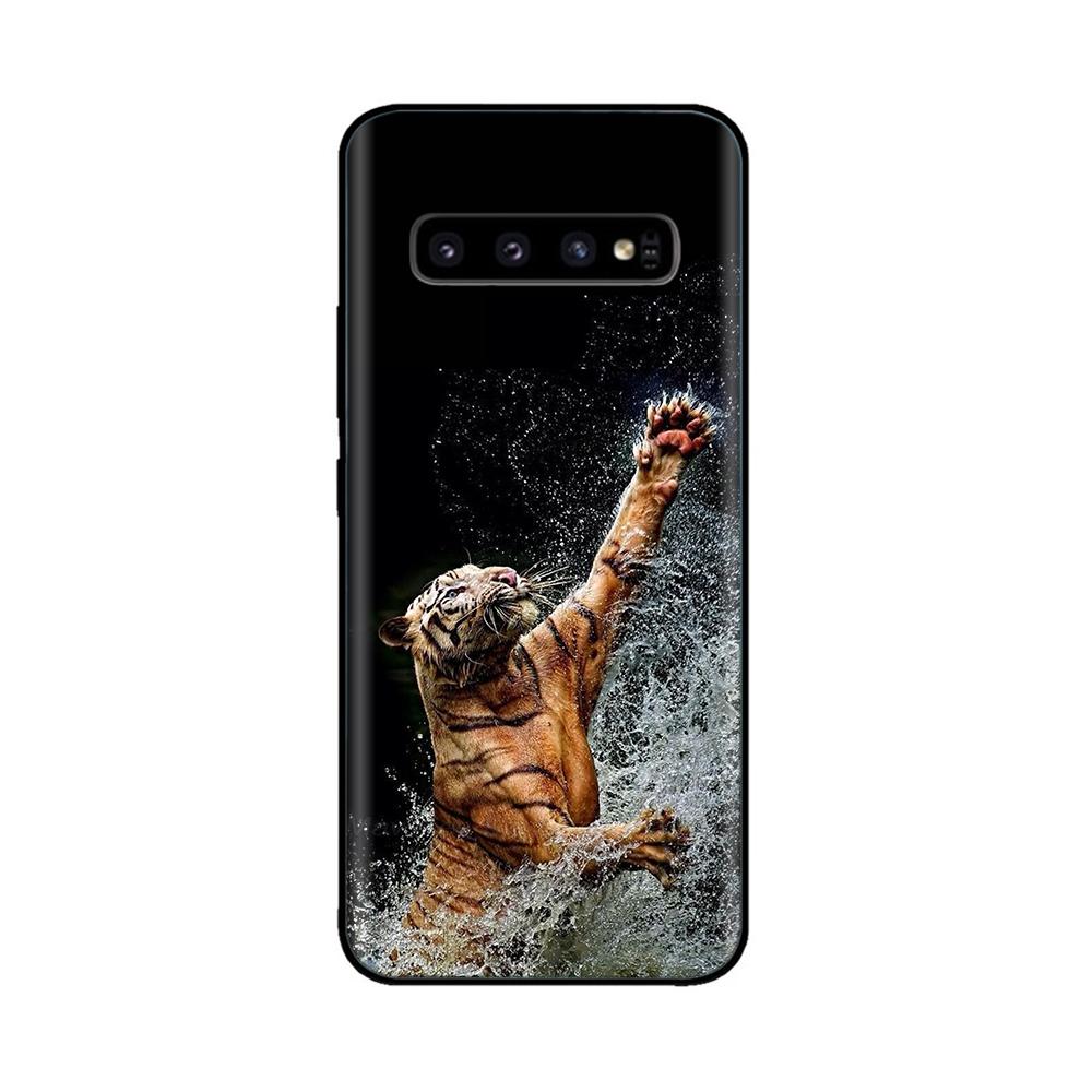 For Samsung S10 Plus Case S10 Silicone Fashion Back Cover Cases For Samsung Galaxy S10 S10E S 10 S10plus Protective Back Cover