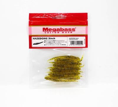 Megabass Soft Lure Hazedong 3 Inches Dark Melon Pepper (0459)