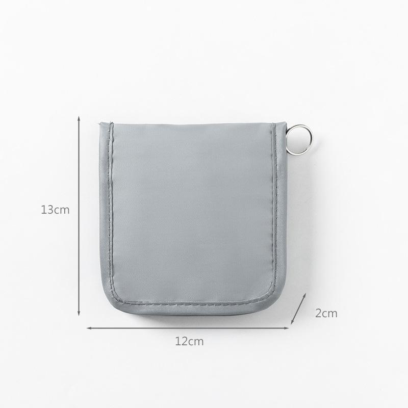 Mini Medical Pouch Portable Foldable Opening with Zip Sort First Aid Kit Camping Outdoor Travel Essential Medical Storage Bag