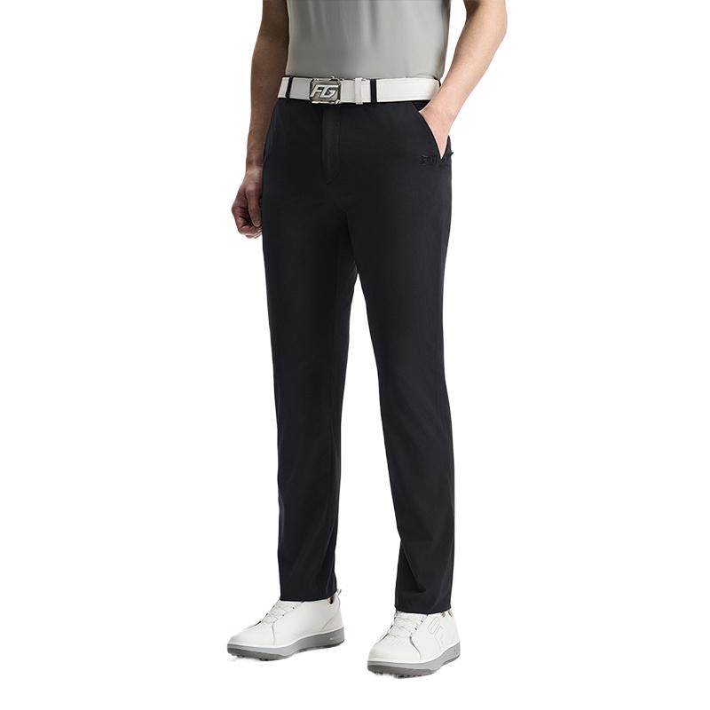Fila Golf Series Comfortable Simple Fashion Versatile Casual Pants Men Bottoms Deep-Black A11M525806F-BK