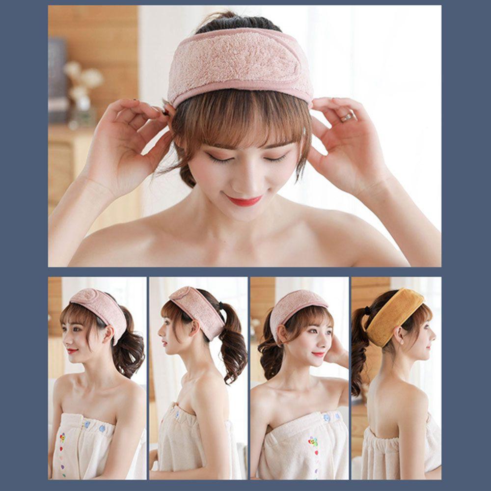Face Women Headbands Shower Facial Cosmetic Bath Makeup Turban Hairband Head Band Tiara Turban