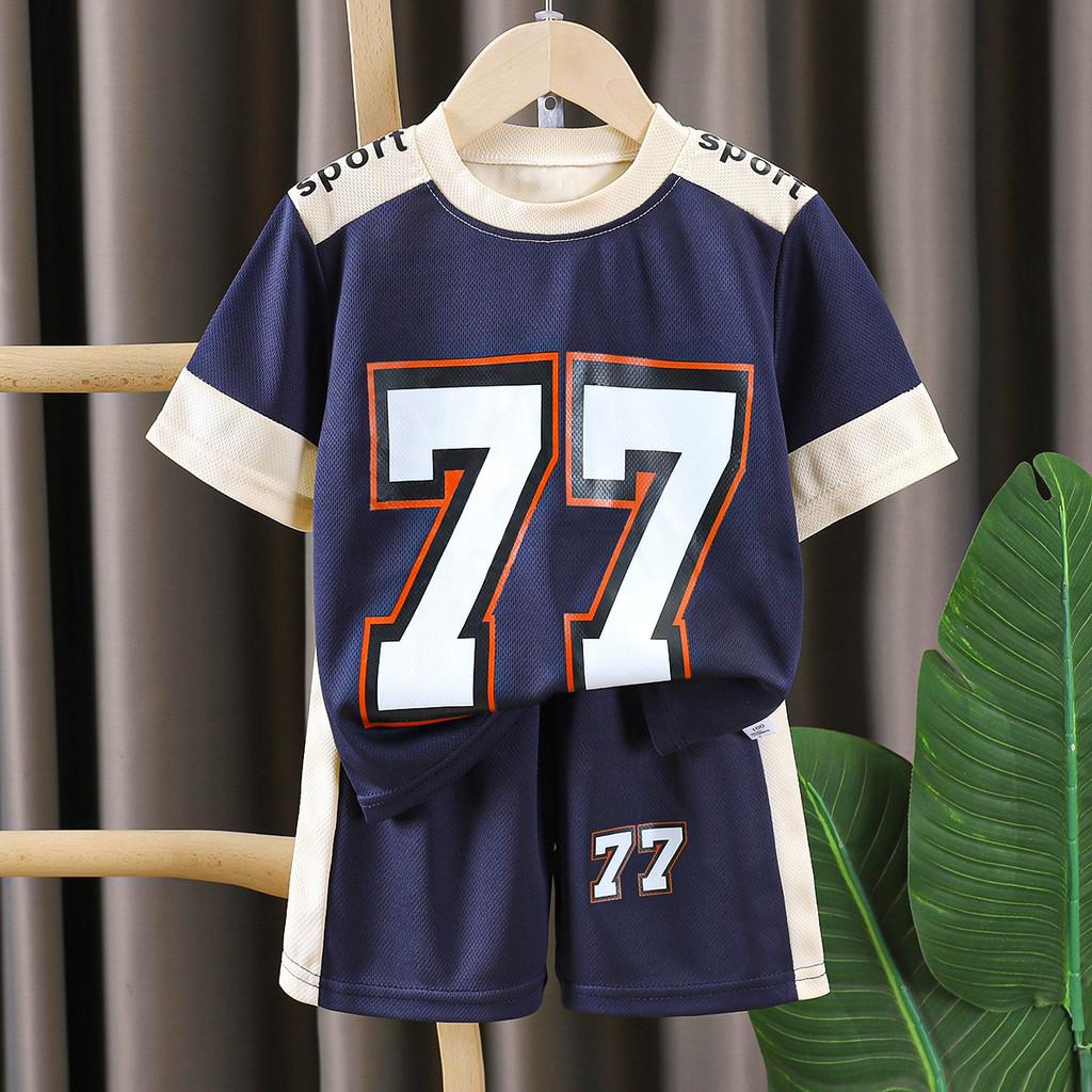 Childrens Summer Sports Set With Quickdry Polyester Fabric For Active Boys And Girls