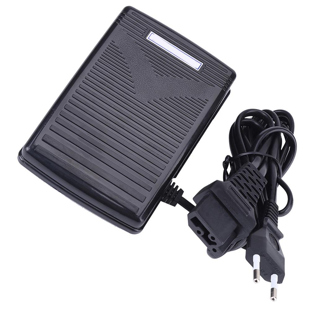 Power Cord Foot Control Pedal EU Plug Speed Control Pedal  Sewing Machine Parts