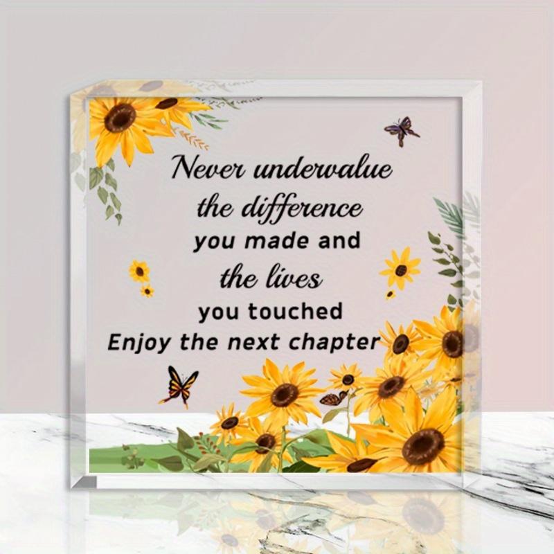 Versatile Colleague Plaque - Retirement & Farewell Gift with Photography Utility