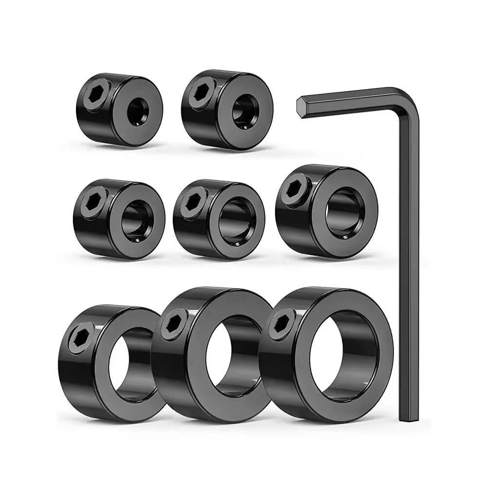 3-16mm Drill Stoper Collar Set Adjustable with Hex Wrench Drill Bit Limiter Wear-resistant Tighten Bit Positioner Woodwork Tools