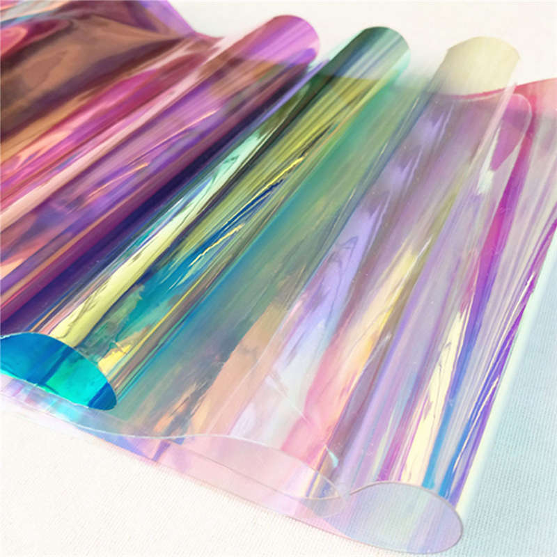 PVC Laser Paper Iris Magic Color Film Transparent Color DIY Laser Transparent