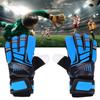 A Pair of Special Thicken Latex Blue Adults Anti Skid Football Goalkeeper Soccer Training Gloves