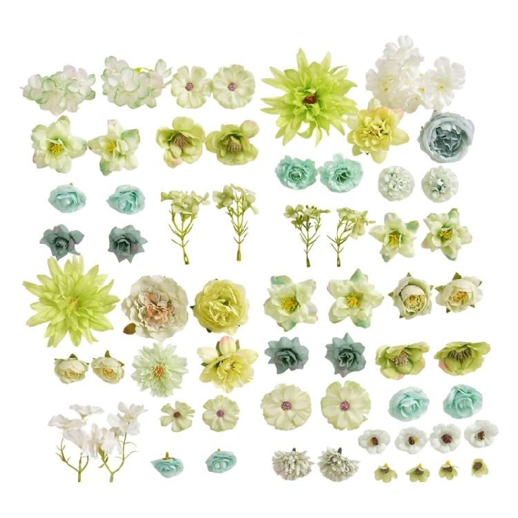 

40/61Pcs Artificial Flower Buds For Craft 4-10cm Small Flower Buds for Wedding Table Centerpieces Baby Shower Decoration