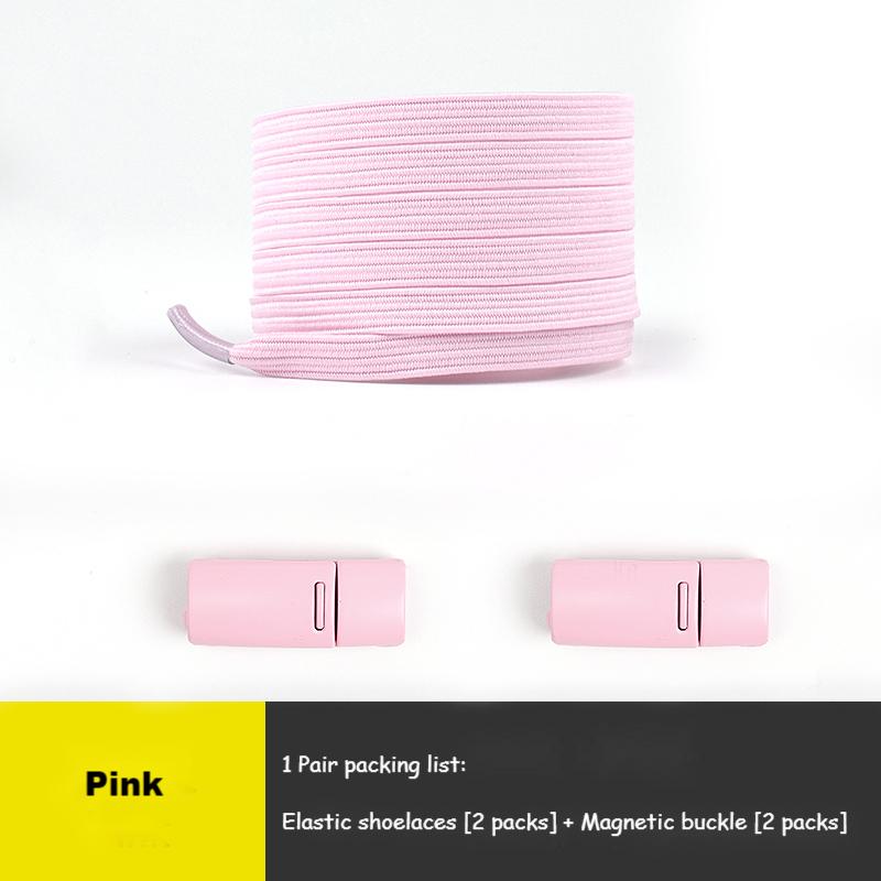 Magnetic Lock Laces without ties Sneakers for Shoelaces Elastic No Tie Shoe laces Kids Adult Quick Shoe lace Rubber Bands