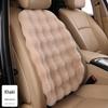 Universal Winter Car Seat Cushion Set - Thickened Fleece with Faux Rabbit Fur, Warm & Plush