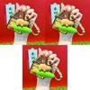 Playful Capybara Animal Party Keychain Cute Cartoon Silicone Accessory For Keys